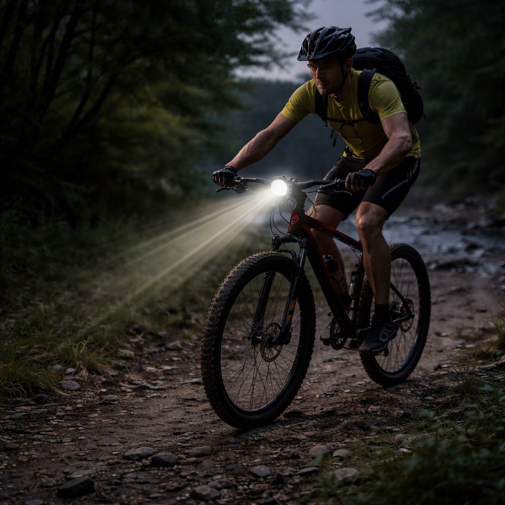 🔊💡 Bocina y Luz LED para Bicicleta🚴‍♂️ ⚡ Seguridad en Movimiento