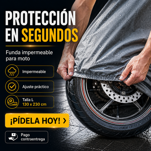 Funda Protectora Premium para Moto🏍️🌧️☀️ - Protector Universal para Motocicletas