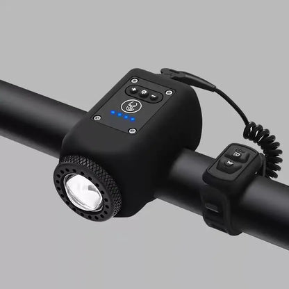 🔊💡 Bocina y Luz LED para Bicicleta🚴‍♂️ ⚡ Seguridad en Movimiento